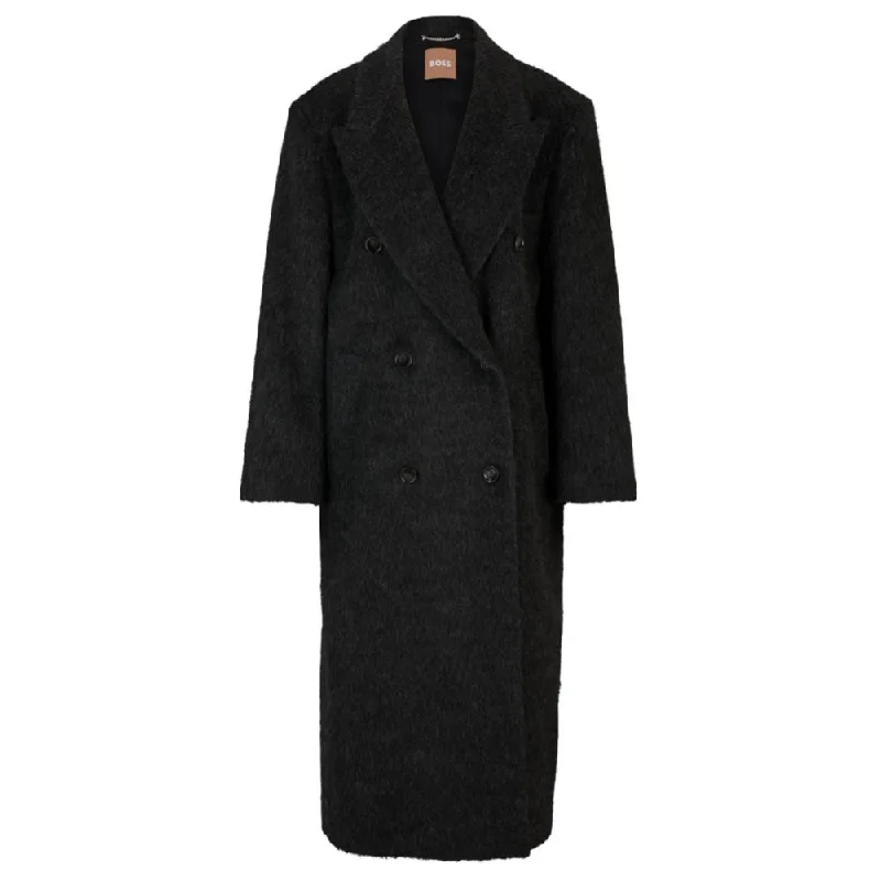 Weekend Exclusive Double-breasted coat in cotton