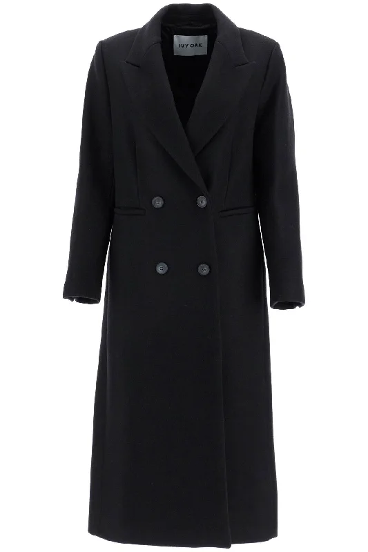 Limited Time Flash Sale Ivy Oak Women's Cayenne Double-Breasted Wool Coat