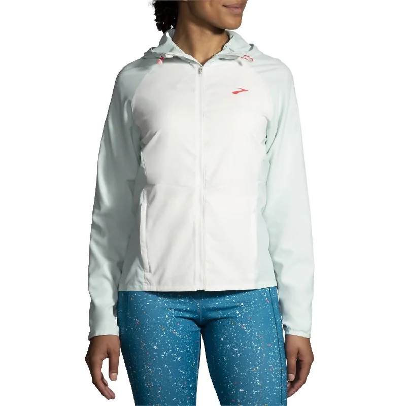 Effortless Everyday Wear Women's Canopy Jacket In Mint Mix