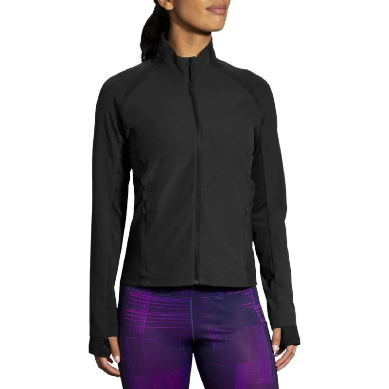 Season Appropriate Women's Collection Women's Fusion Hybrid Jacket In Black