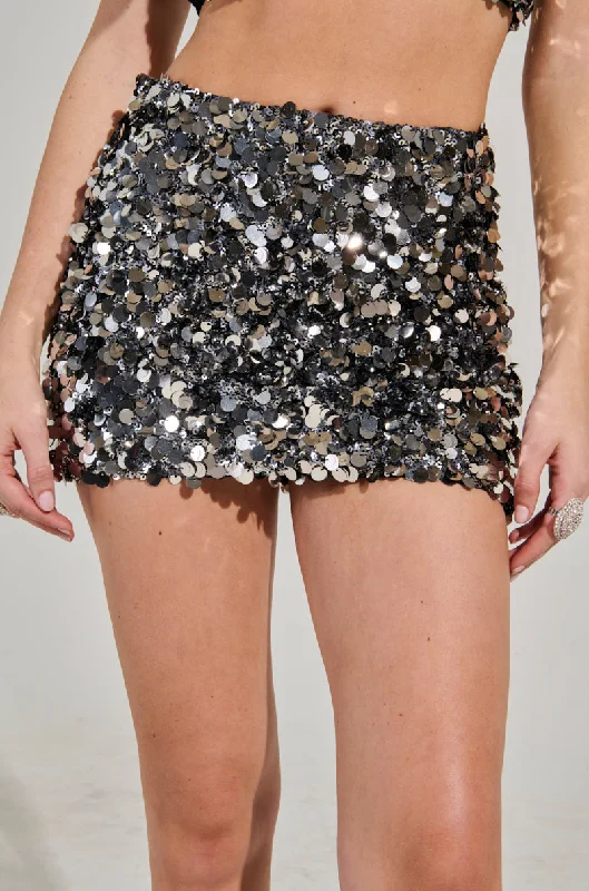 Flash Sale Now INVITE ONLY SEQUIN MINI SKIRT