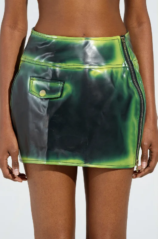 Top Deals LIGHTS OUT PAINTED SEAM MINI SKIRT