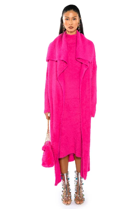 Online Impressions Boutique ELLORY TEXTURED KNIT DUSTER