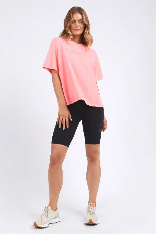 Big Savings Foxwood Simplified Tee Neon Pink