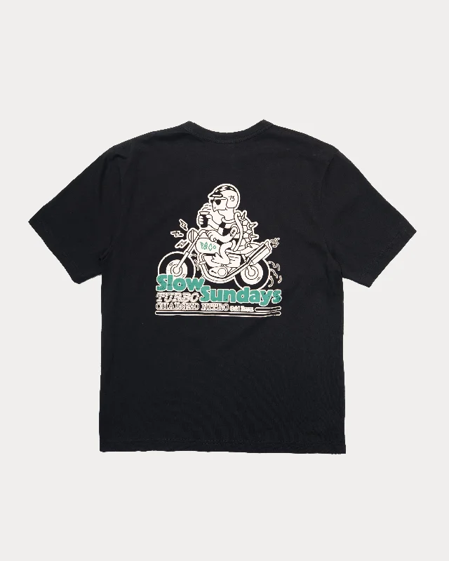 Enjoy Discount Slow Sundays Nitro T-Shirt - Washed Black