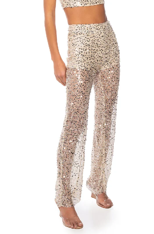 Redefining Women's Style MAKE TIME FOR ME SPARKLE SKINNY PANT