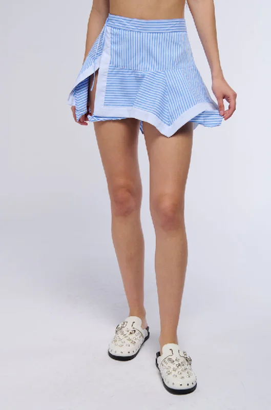 Limited Time ANYBODY BUT YOU POPLIN MINI SKIRT