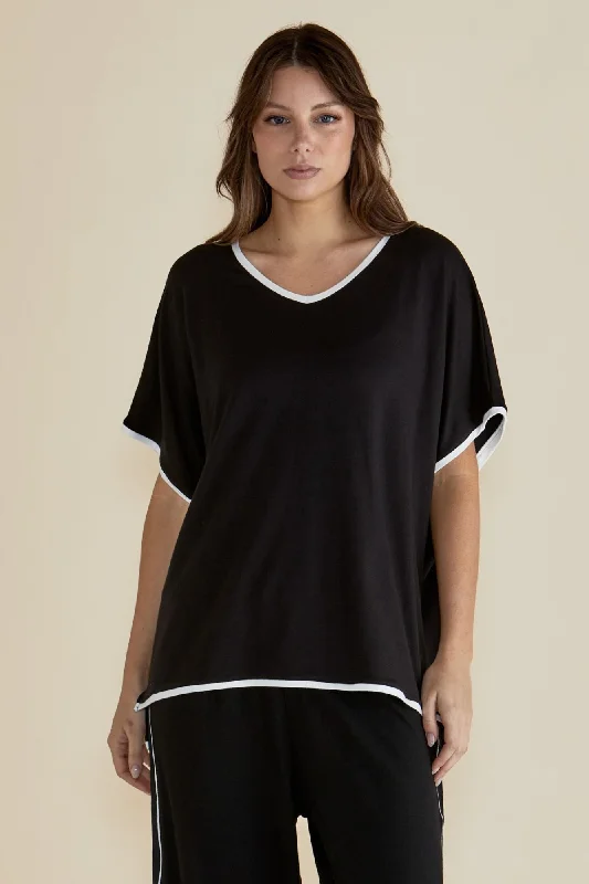 Fashion Frontiers Betty Basics Clara Tee Black