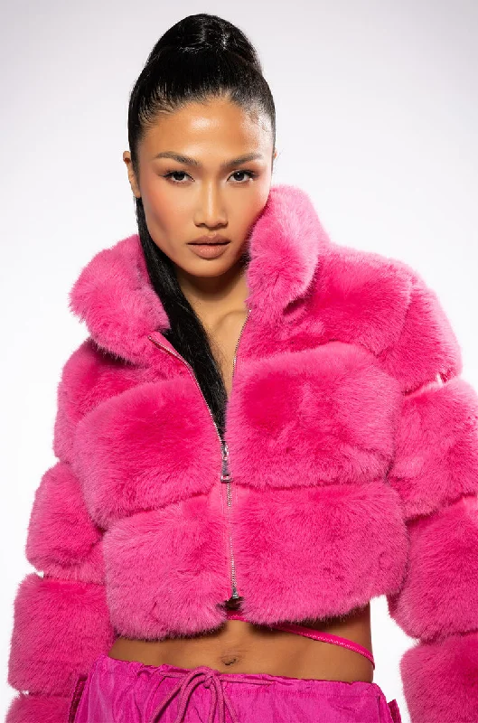 Wardrobe Upgrade BARBZ FAUX FUR JACKET